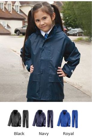 Result RS225B Kids Core Rain Suit